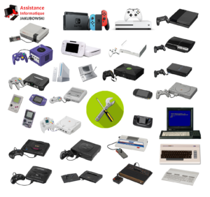 Les Consoles De Jeux Vid O Assistance Informatique Jakubowski